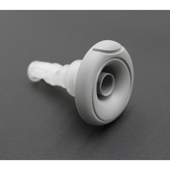 6540-961: Hot tub jet INSRT, SMT MICRO, DIR, GRY