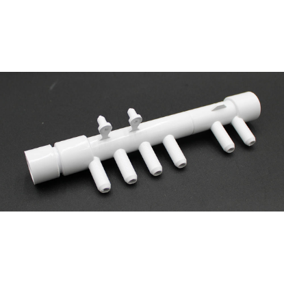 672-4690: MANIFOLD,1/2"SxS,3/8"B,6PRT
