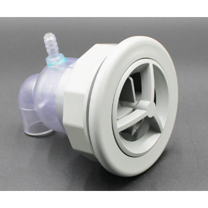 PLU21700580: Hot tub jet ASSY, MICROSSAGE,3/4Bx3/8B