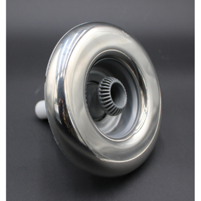 PLU21700757: Hot tub jet INSRT, PWR STRM ZX,6.5",SS