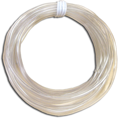 1/8"ID x 1/4"OD Clear Vinyl Tubing in 5ft Roll 64-0001B-5