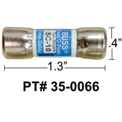 10 Amp Fuse 35-0066-K