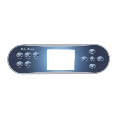 10 Button Balboa BP Series TP700 Topside Overlay 80-17381-K
