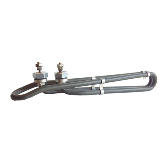 10" Titanium 2.0kW Flo-Thru Heater Element 12-0106F-K