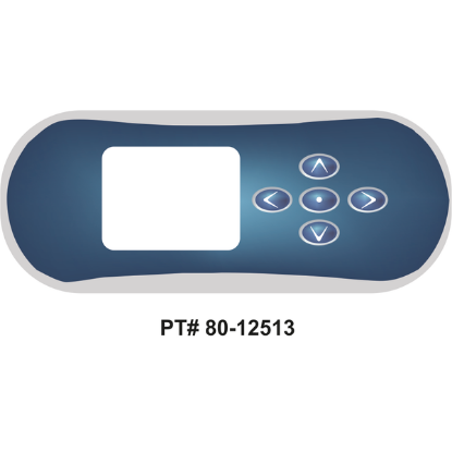 5 Button Balboa Series TP900 Topside Overlay 80-12513-K