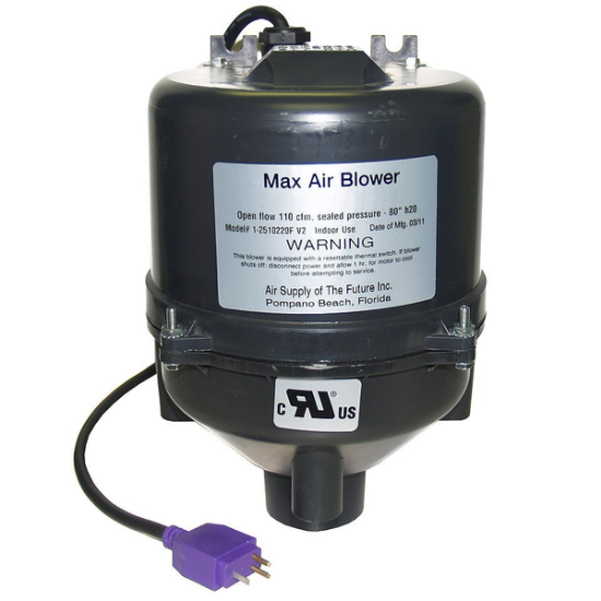 Air Supply 2.0HP 240V Max-Air Blower 2518220-MINI