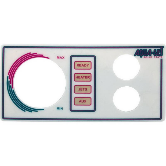Aquaset 2-Button Topside Overlay 930222-201