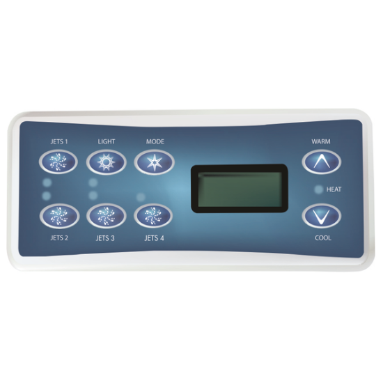 Balboa Series ML551 8 Button Topside Control 34-55600-K
