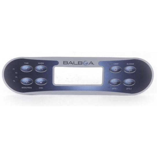 Balboa Series ML700 8 Button Topside Overlay 80-11281-K