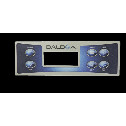 Balboa Series TP500 6 Button Topside Overlay 80-17183-K