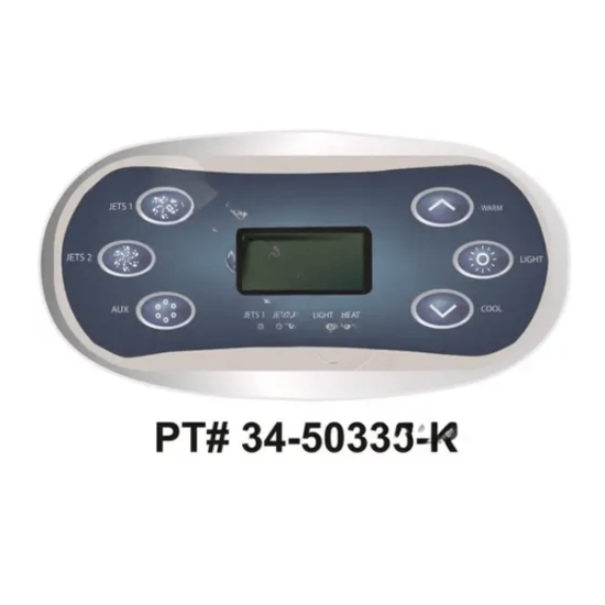 Balboa Series TP600 6 Button Topside Control 34-50335-K