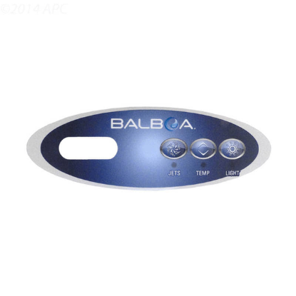Balboa Series VL200 3 Button Topside Overlay 80-11219-K