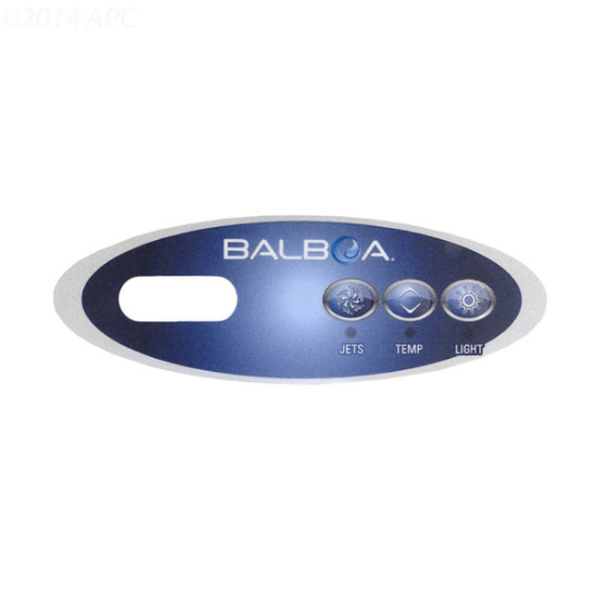 Balboa Series VL200 3 Button Topside Overlay 80-11219-K
