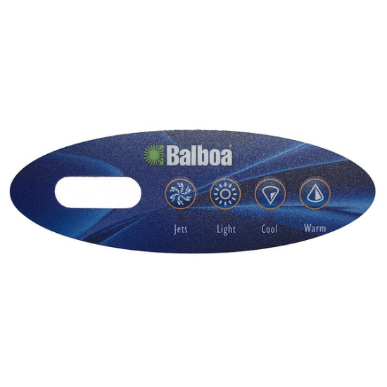 Balboa Series VL200 4 Button Topside Overlay 80-11852-K