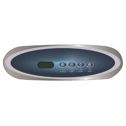 Balboa Series VL260 4 Button Topside Control 34-53777-K