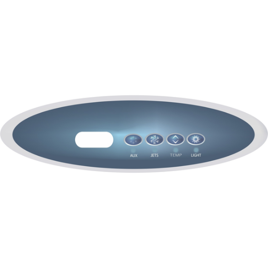 Balboa Series VL260 4 Button Topside Overlay 80-12050-K