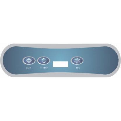 Balboa Series VL400 3 Button Topside Overlay 80-12238-K