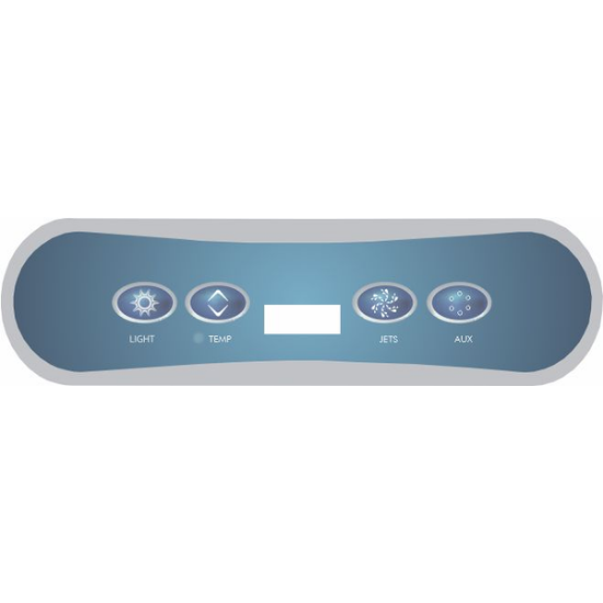 Balboa Series VL400 4 Button Topside Overlay 80-11822-K