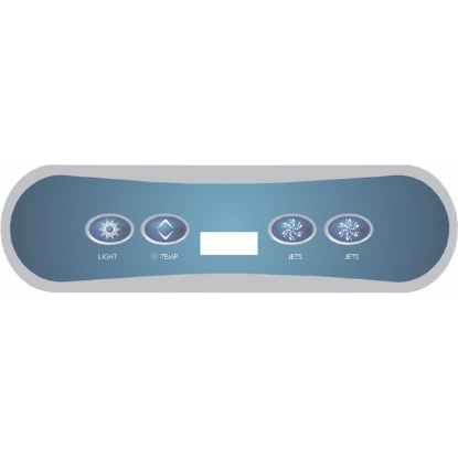 Balboa Series VL400 4 Button Topside Overlay 80-12237-K