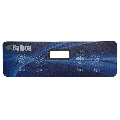 Balboa Series VL401 4 Button Topside Overlay 80-10669-K