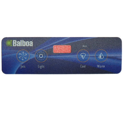 Balboa Series VL403 4 Button Topside Overlay 80-11884-K