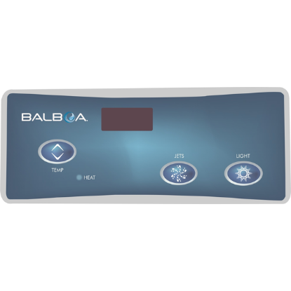 Balboa Series VL404 3 Button Topside Overlay 80-10352-K