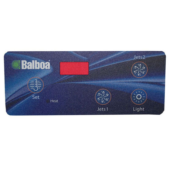 Balboa Series VL404 4 Button Topside Overlay 80-10418-K