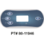 Balboa Series VL406T 4 Button Topside Overlay 80-11946-K