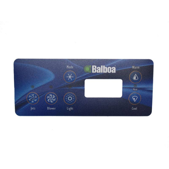 Balboa Series VL701S 6 Button Topside Overlay 80-10328-K