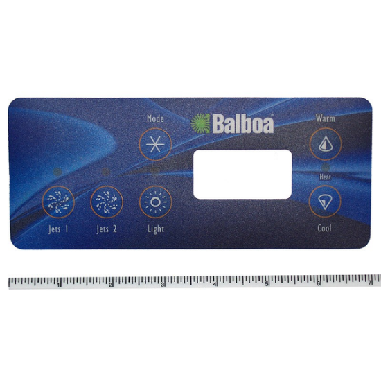 Balboa Series VL701S 6 Button Topside Overlay 80-10402-K