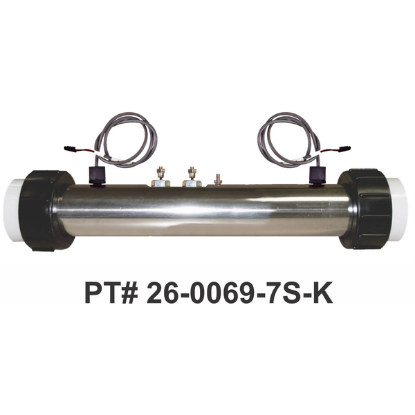 Balboa Series Water Pro Flo-Thru Heater Assembly 26-0069-7S-KS