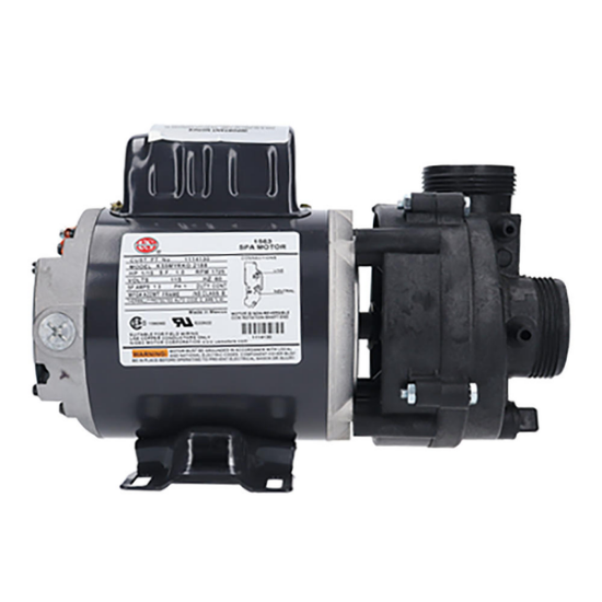 Balboa Wow 115V Circulation Pump 10-6154113