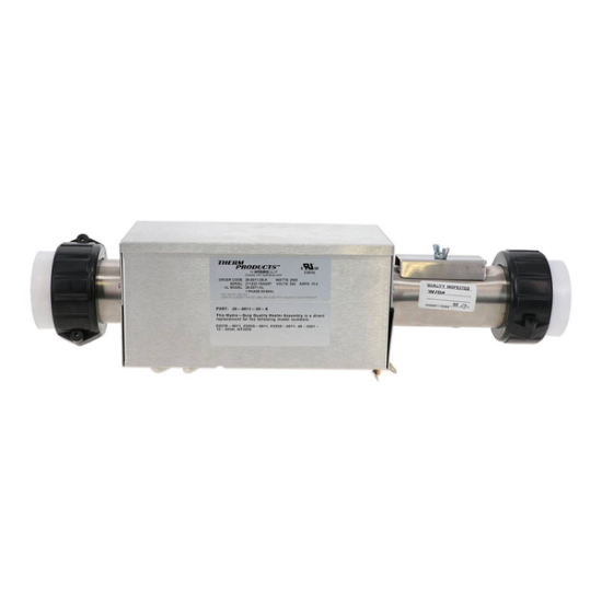Cal Spa XL 5.5kW Flo-Thru Heater Assembly 26-0011-F-RS-K