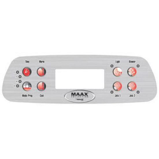 Coleman Maax 8-Button Overlay 107970