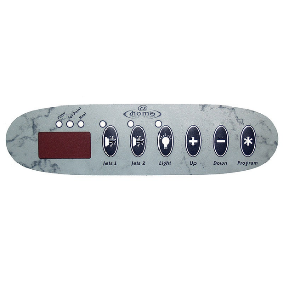 Dimension One @Home 6-Button Overlay 01560-356