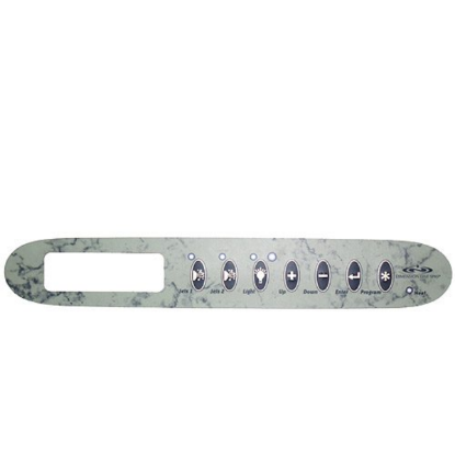 Dimension One TSC-24 7-Button Overlay 01560-350