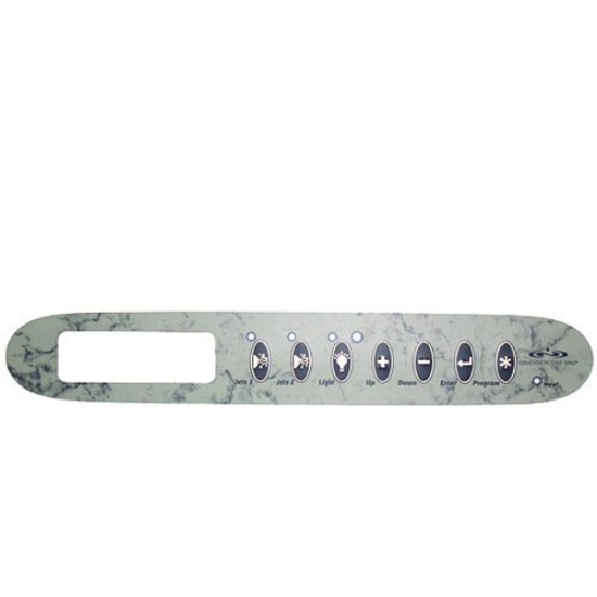 Dimension One TSC-24 7-Button Overlay 01560-350