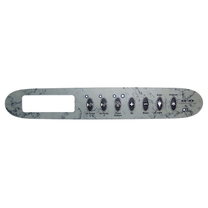 Dimension One TSC-24 7-Button Overlay 01560-368