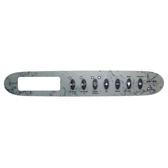 Dimension One TSC-24 7-Button Overlay 01560-368