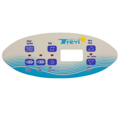 Dynasty 3000 Pack 7-Button Trevi Logo Overlay 10361