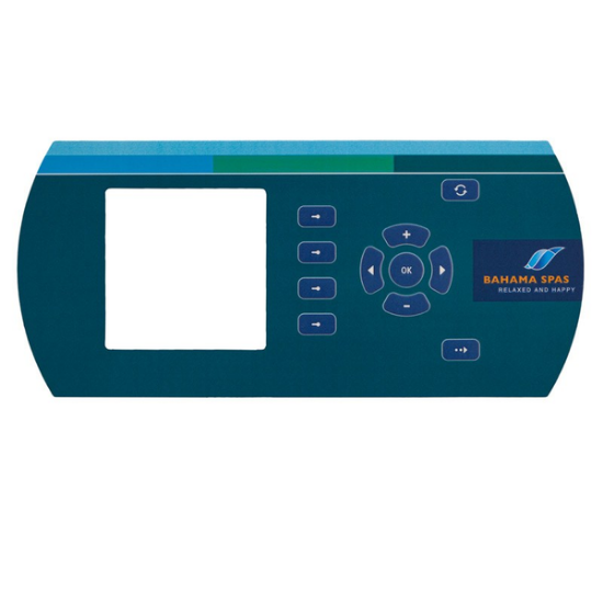 Dynasty K600 11-Button Bahama Logo Overlay 14104