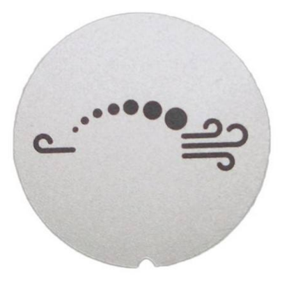 Dynasty Spa Air Control 1-Button Overlay 14045