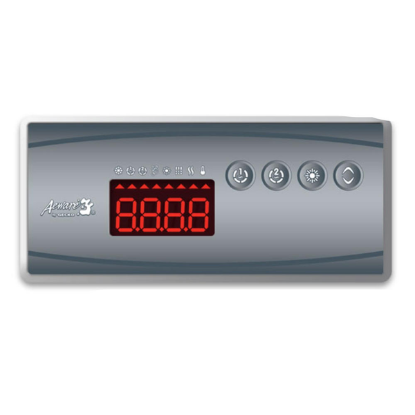 Gecko in.K19 Series 4 Button Topside Control 34-0236A-K