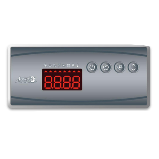 Gecko in.K19 Series 4 Button Topside Control 34-0236A-K