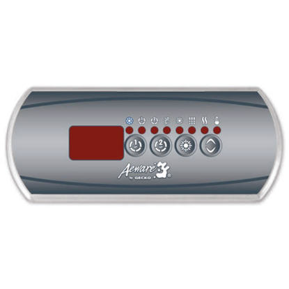 Gecko in.K200 Series 4 Button Topside Control 34-0241A-K