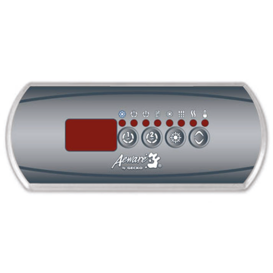 Gecko in.K200 Series 4 Button Topside Control 34-0241A-K