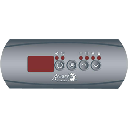 Gecko Series in.K200 4 Button Keypad Overlay 80-0241-K