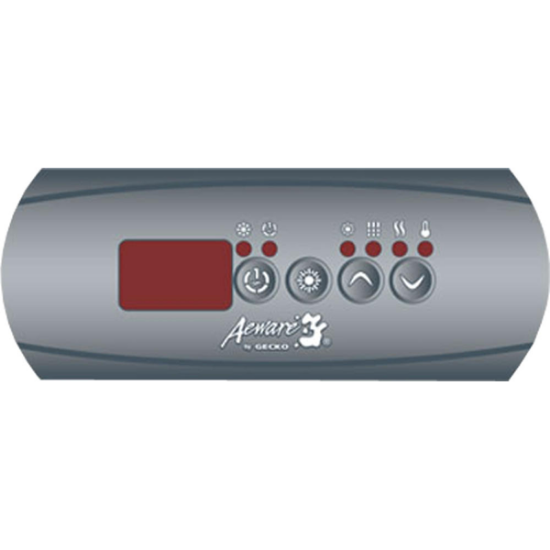 Gecko Series in.K200 4 Button Keypad Overlay 80-0241-K