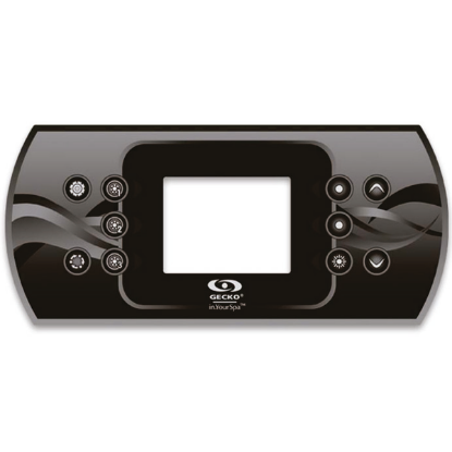 Gecko Series in.k45 3-Button Keypad Overlay 80-0239A-K