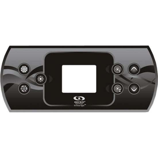 Gecko Series in.K506 6 Button Keypad Overlay 80-0243-K